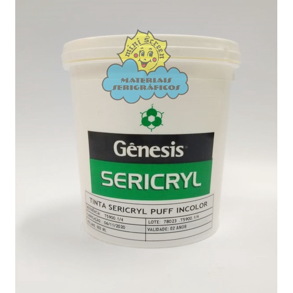 Tinta Tecido Sericryl Puff Incolor 900ml | Shopee Brasil