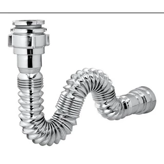 Sifão Fere Plástico Cromado - 250mm até 720mm