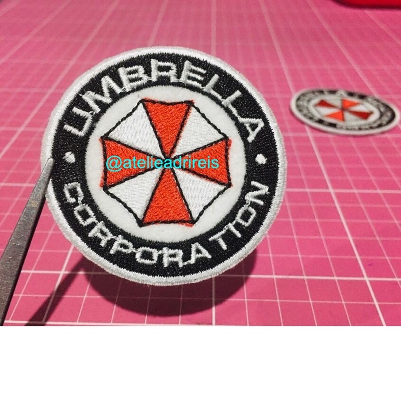 Patch Bordado Filmes / Games / Umbrella Corporation Termocolante - Resident Evil