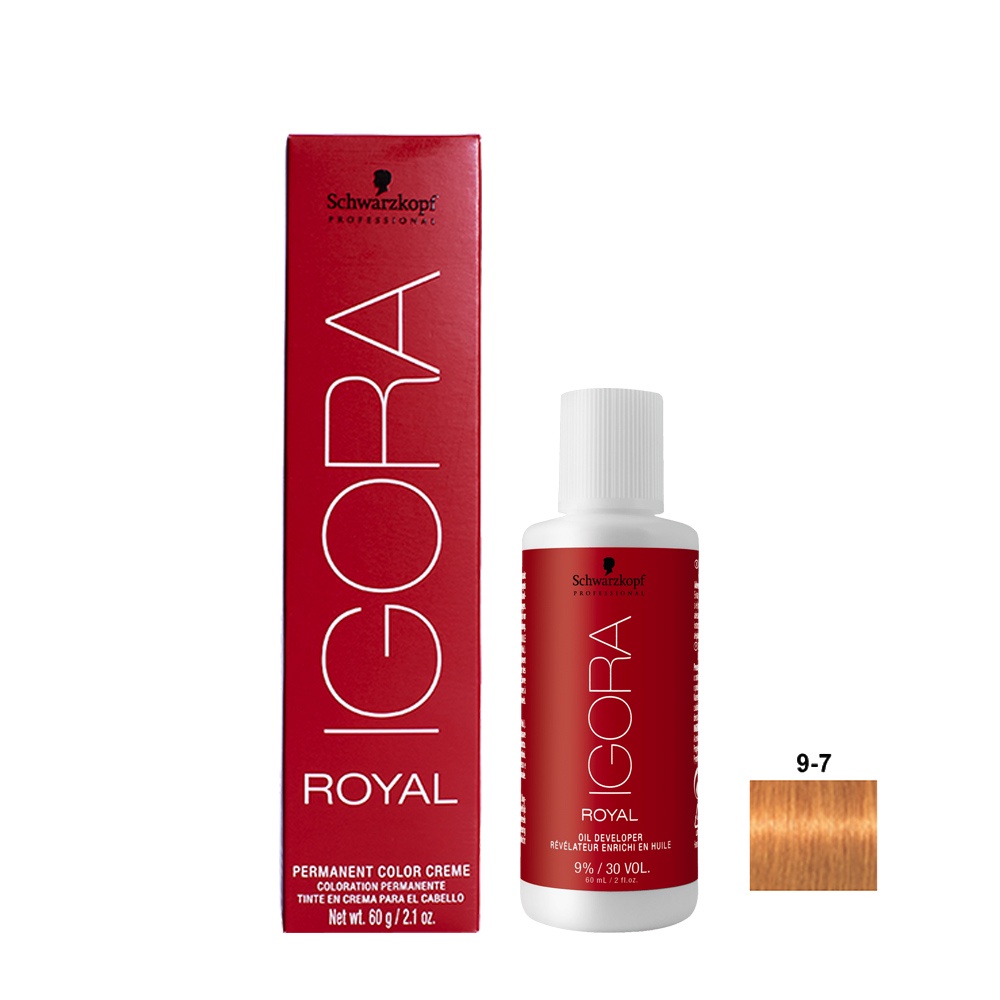 Schwarzkopf Igora Vibrance Demi-Permanente - 9.00 Louro Extra Claro Natural  Extra 60ml