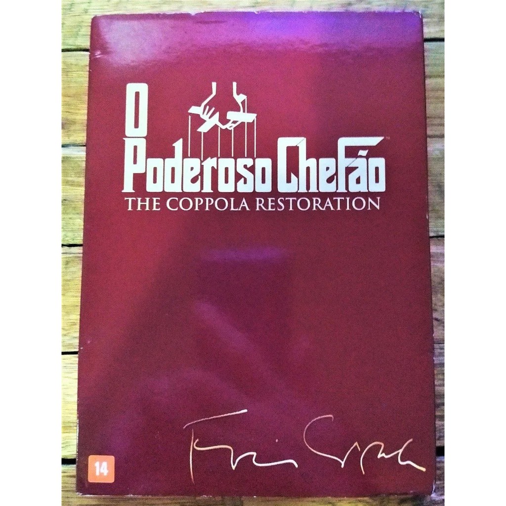O Poderoso Chefão - Trilogia - 3 Dvds - Original - C/ Luva | Shopee Brasil