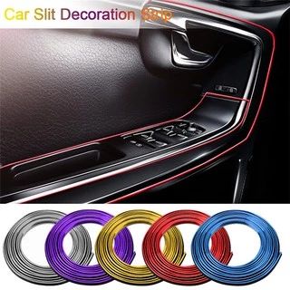 5 Metros Tiras Para Decoração De Interiores De Automóveis Portas Universais DIY Flexible Trim Strips