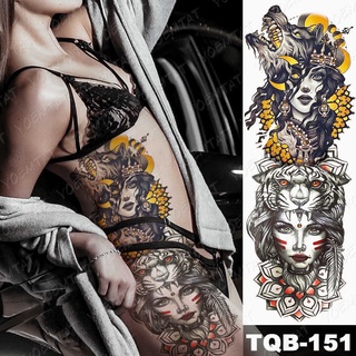 Tatuagem falsa da arte do corpo da tatuagem do cavalo de xadrez à prova  dwaterproof água do suco da erva tatuagem temporária para a mulher
