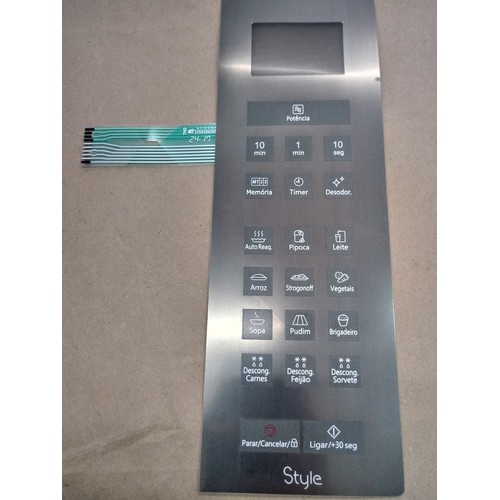 Membrana Microondas Panasonic Nn St674 Sru Espelhada NNST 674