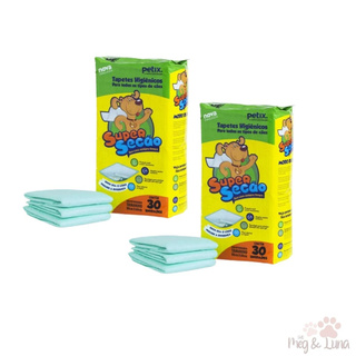 Combo 60 Tapete Higiênico P/ Cão Super Secão- 30 Promoção