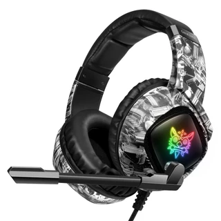 Fone de Ouvido Headset Gamer Onikuma K19 Camuflado Preto