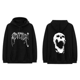 Moletom Canguru Com Capuz Dragão Osso Esqueleto Revenge Hoodies ops Streetwear
