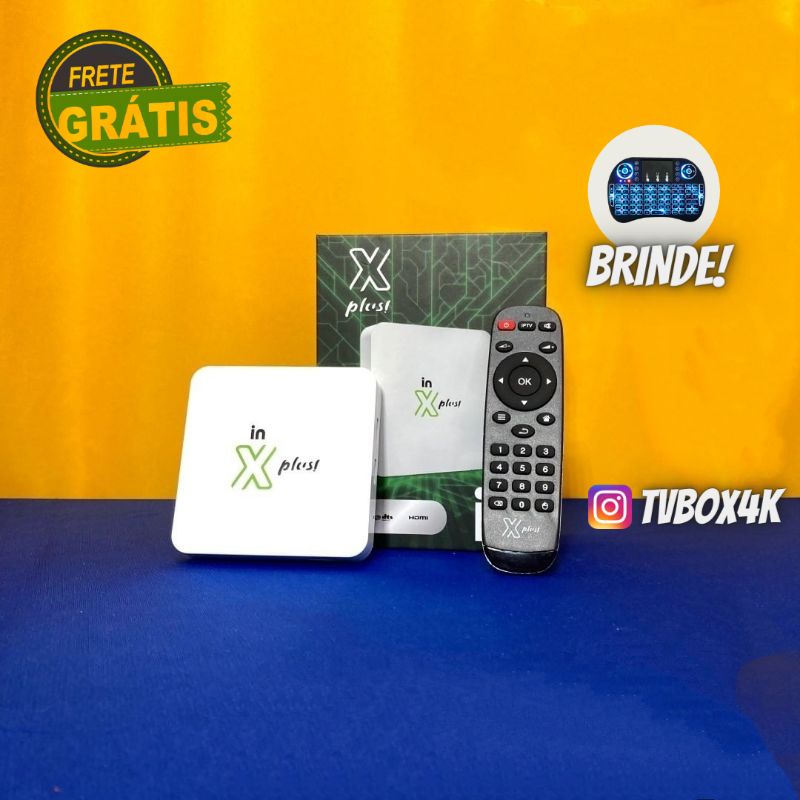 Tv Box Pronta Entrega Frete Grátis + Mini Teclado Brinde