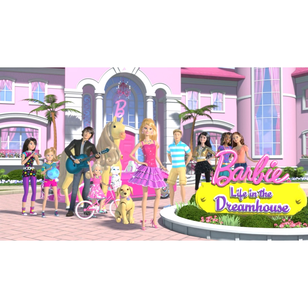 Painel Barbie Dreamhouse (01) 2,00x1,50 | Shopee Brasil