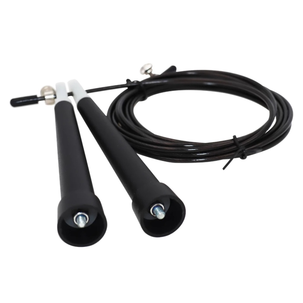 Corda de Pular Rolamento Duplo Speed Rope Yangfit - Preto