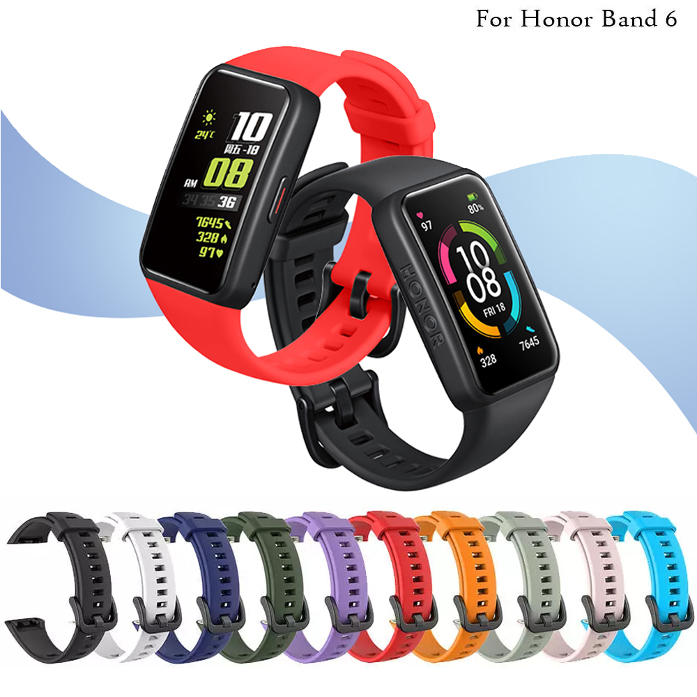 Pulseira De Reposição De Silicone Para Huawei band 6 pro