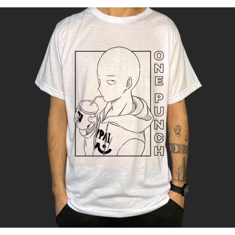 Camiseta Next Level Saitama Y Garou - Console Corp