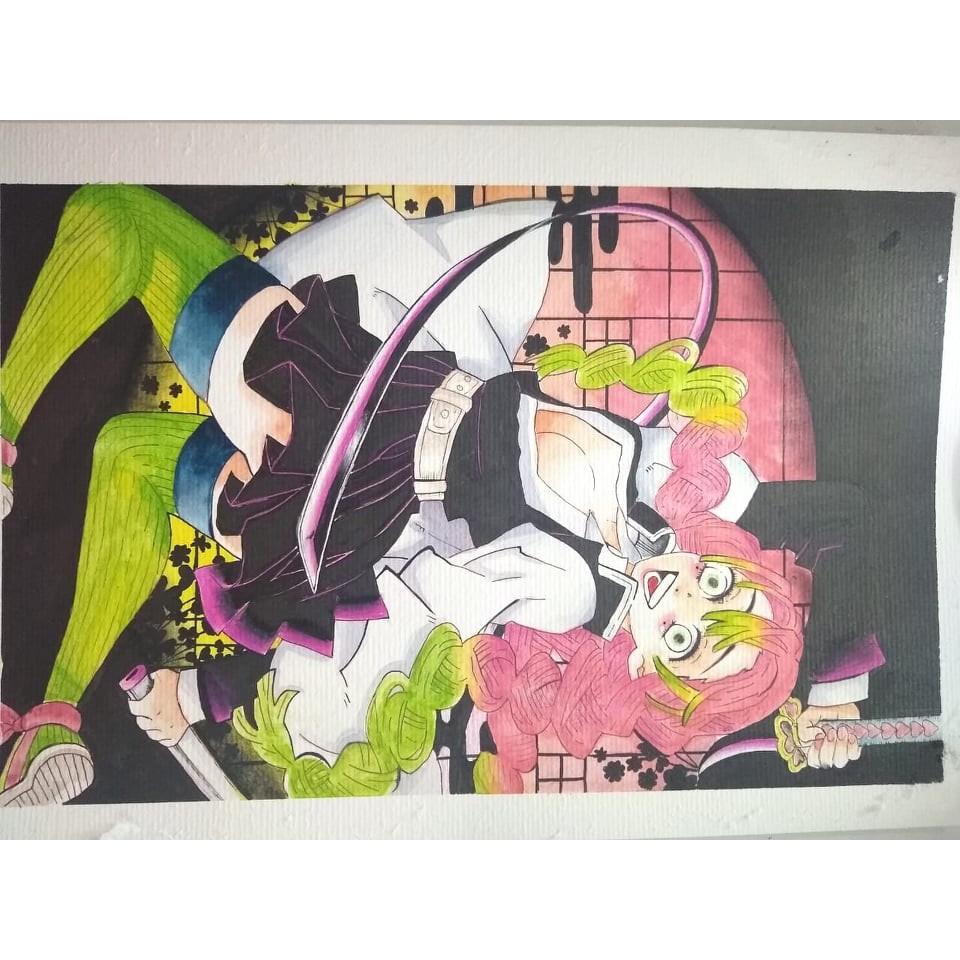 Desenho Kanroji Mitsuri | Shopee Brasil