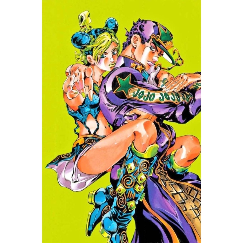 JOJO`S BIZARRE ADVENTURE 01 a 09 - Quadro decorativo 14cm x 20cm