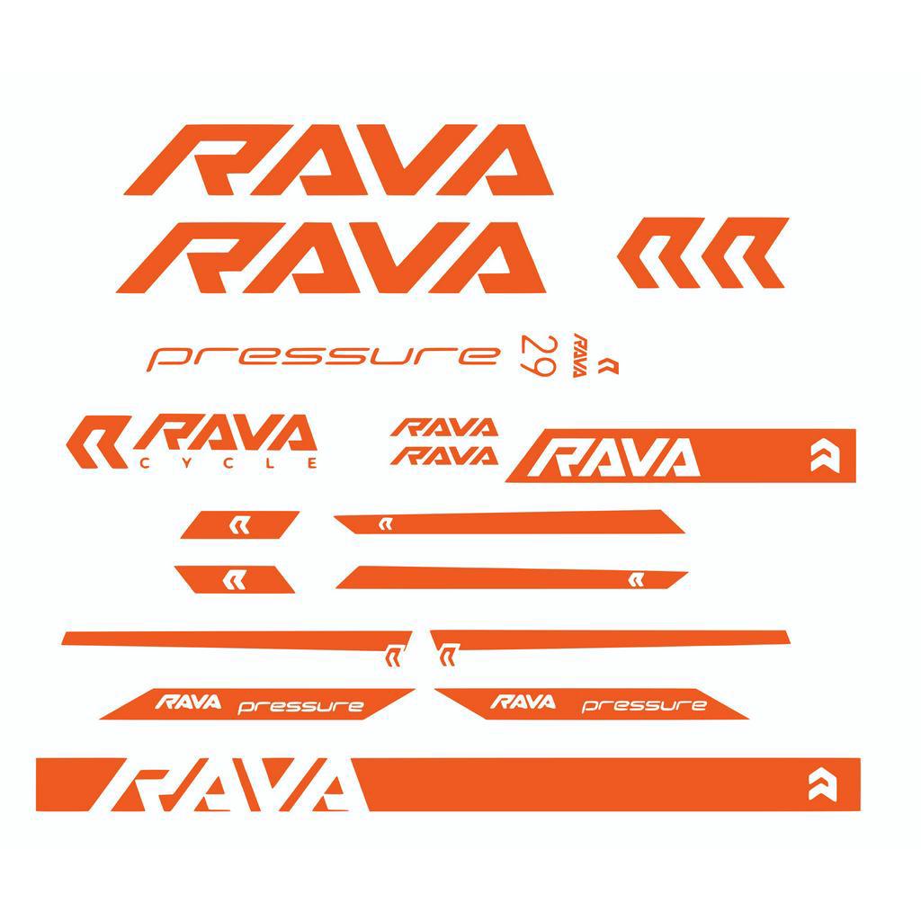 Adesivo Quadro Bike Rava Pressure | Shopee Brasil
