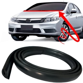 Borracha Friso Acabamento Churrasqueira Parabrisa Civic em Oferta na Shopee
