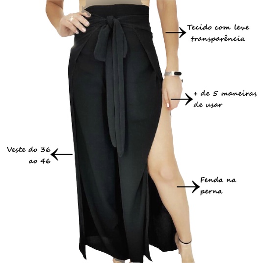 Formas de usar store a calça envelope