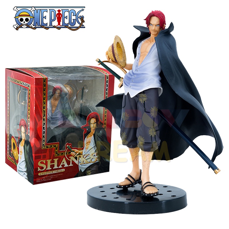 Uma peça dracule mihawk figura luffy shanks com espada brinquedos modelo  boneca presentes brinquedo 15cm - AliExpress