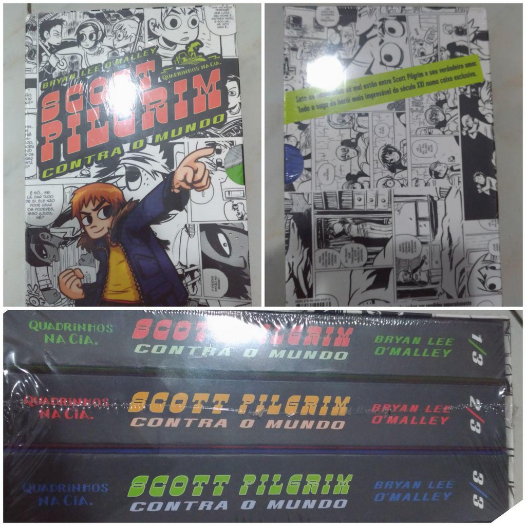 Scott Pilgrim - Contra O Mundo - LACRADO - Box edição de colecionador  (Português)