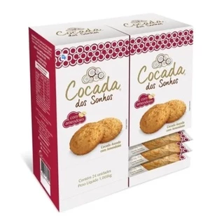 Cocada Dos Sonhos S/ Glúten - Amendoim 24un