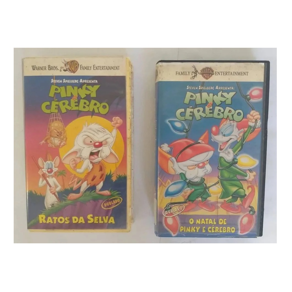 Vhs Pinky E Cerebro - O Natal De Pinky E Cerebro - Original