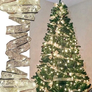 Fita De Natal 1M/2M/5M Com Luzes LED À Prova D'água Para Decorações De Árvore De 2022 Decoração De Janela De Ano Novo