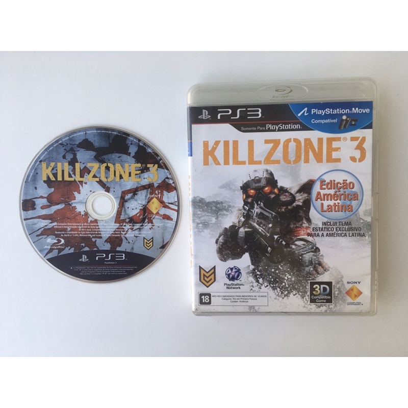 Killzone 3 - Jogo PS3 Midia Fisica