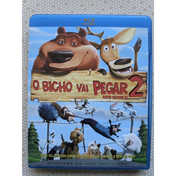 Bluray Filme O Bicho Vai Pegar 2 em Excelente Estado Original em Português Shopee Brasil