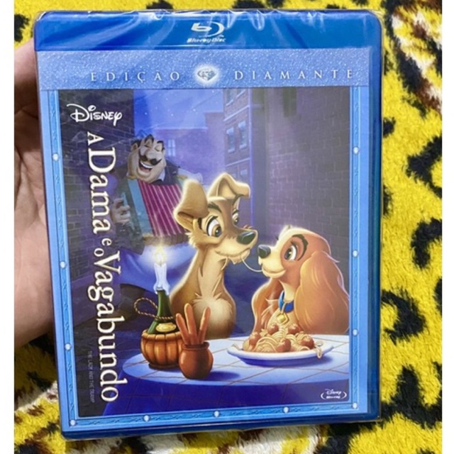 Dvd A Dama E O Vagabundo - Lacrado - Original - Disney