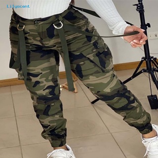 Calça tactel camuflada store feminina