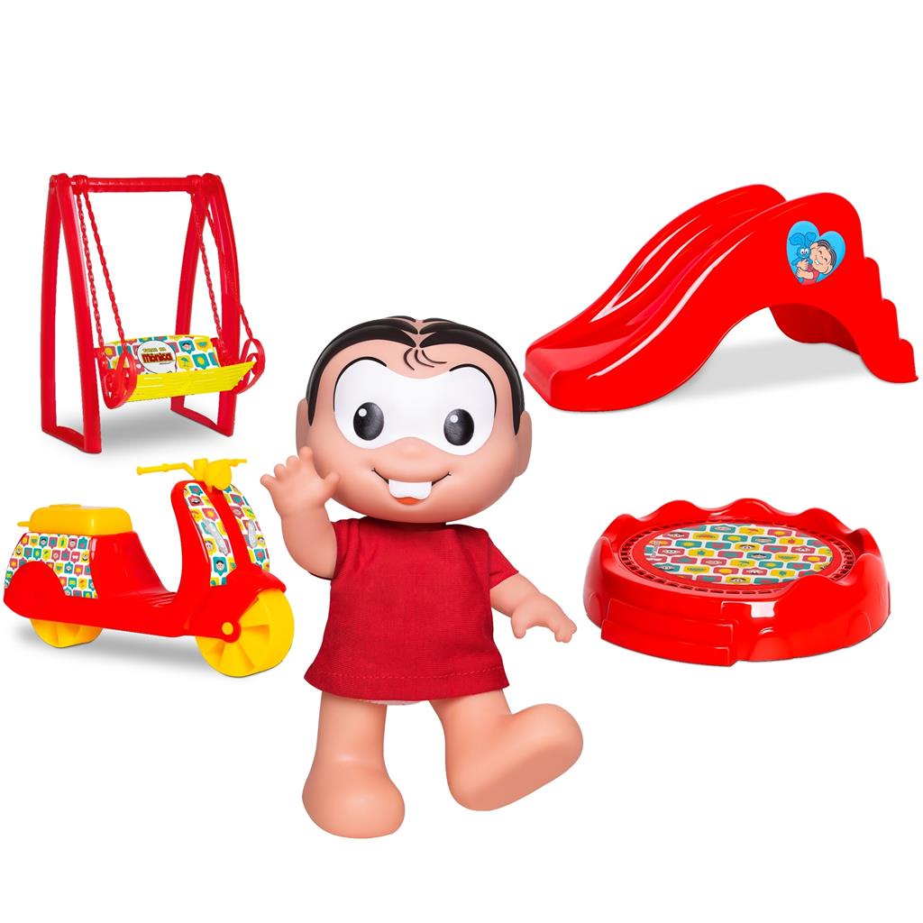 Brinquedo Educativo em madeira Jogo de Dama - Turma da Mônica - Pumie Toys