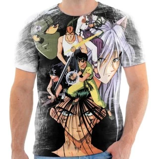 Camisa Camiseta Yu Yu Hakusho Anime 1 Frete Grátis