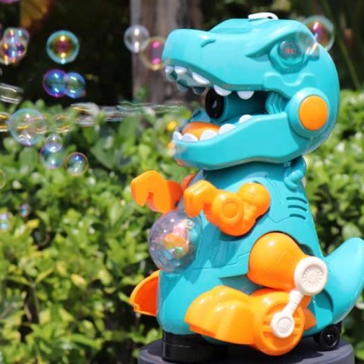 Dinossauro Bate e Volta Bolha de Sabão