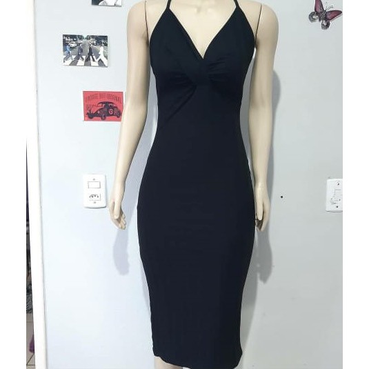 Vestido canelado best sale midi colcci