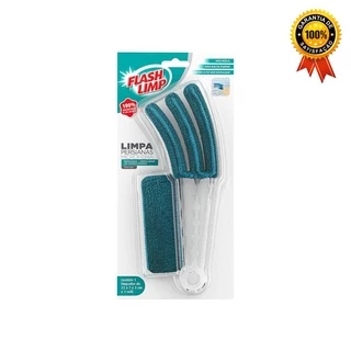 Limpa Persianas Microfibra Verde FLP6674 Flash Limp