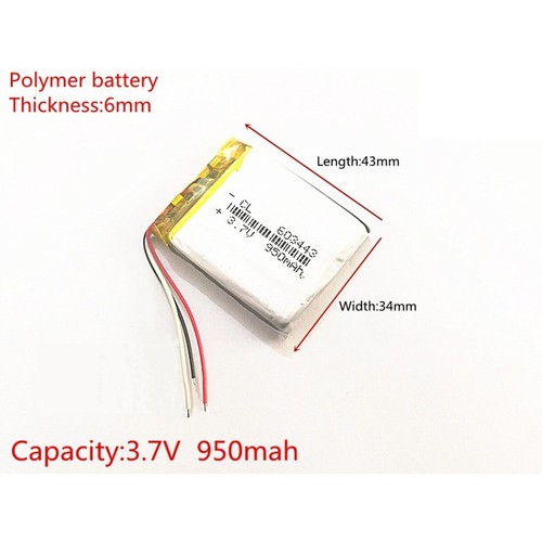 Bateria 950 Mah 3,7 Gps Apontador Slimway 2,0 Slim Way