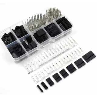 Kit conector duppont 310pcs conector macho femea hobby diy robotica arduino placa pcb