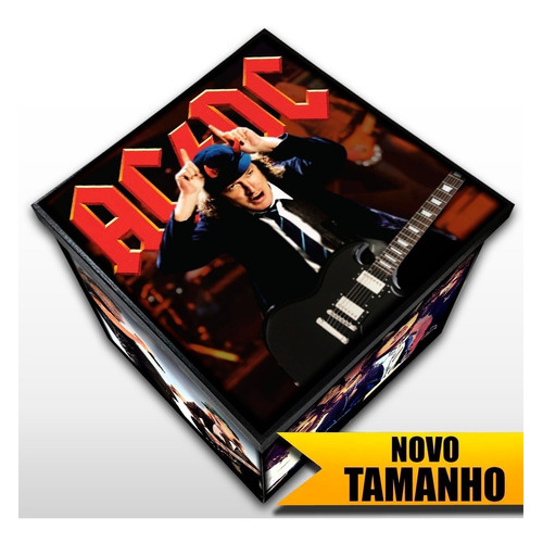 Acdc Ac Dc Ac/dc Caixa Box De Madeira Mdf Para Coleção | Shopee Brasil