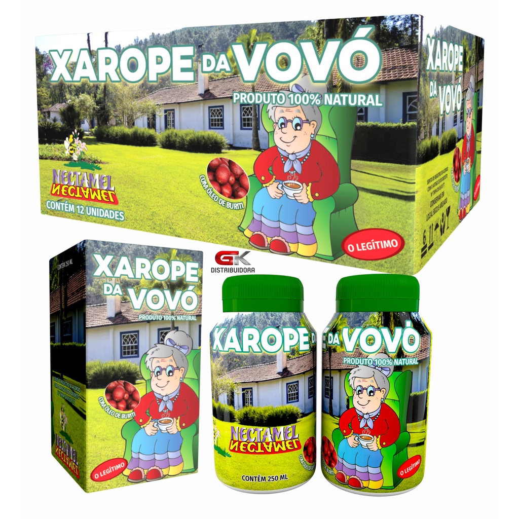 XAROPE DA VOVÓ ISABEL 500 ML – Empório Natural Curitiba – Produtos naturais  Curitiba –