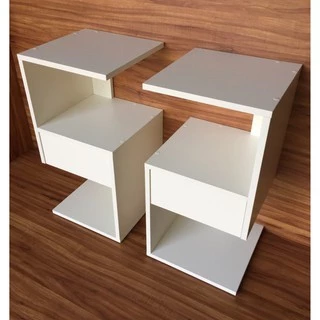 Mesa de cabeceira s com gaveta 60x30x30/nicho/mesa