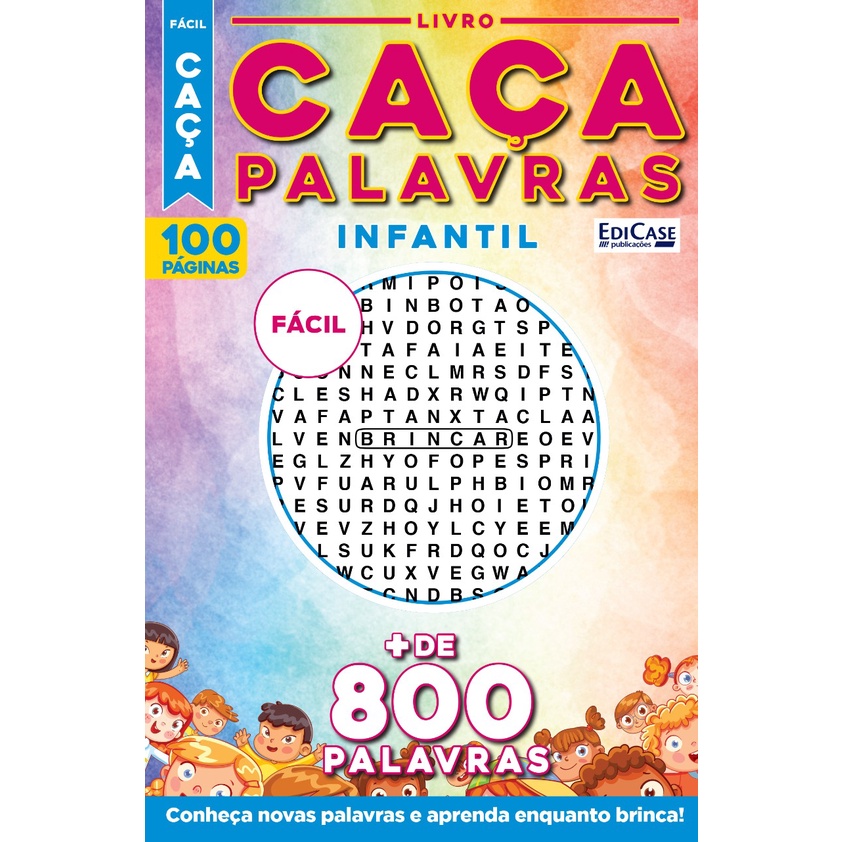 Caça-Palavras Dia do Livro