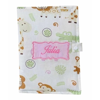 Capa para Caderneta de Vacinação Personalizado com nome do bebê - original barato em Oferta na Shopee