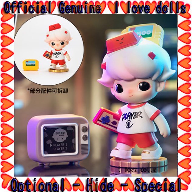 [DIMOO Time Walk Series Boneca POPMART Cega Figuras Bonitas | Shopee Brasil