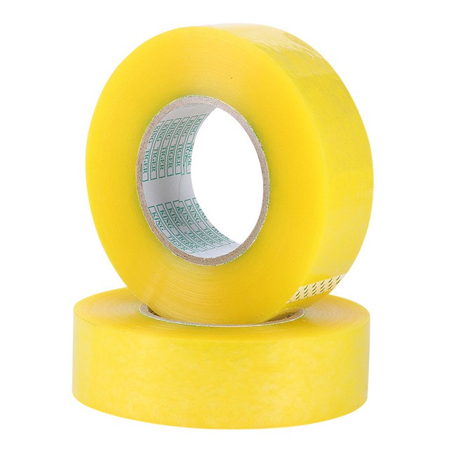 Kit Com 10 Fita Adesiva importada Larga 300m Transparente Grande Embalar Fitas Adesivas Largas Cola Forte