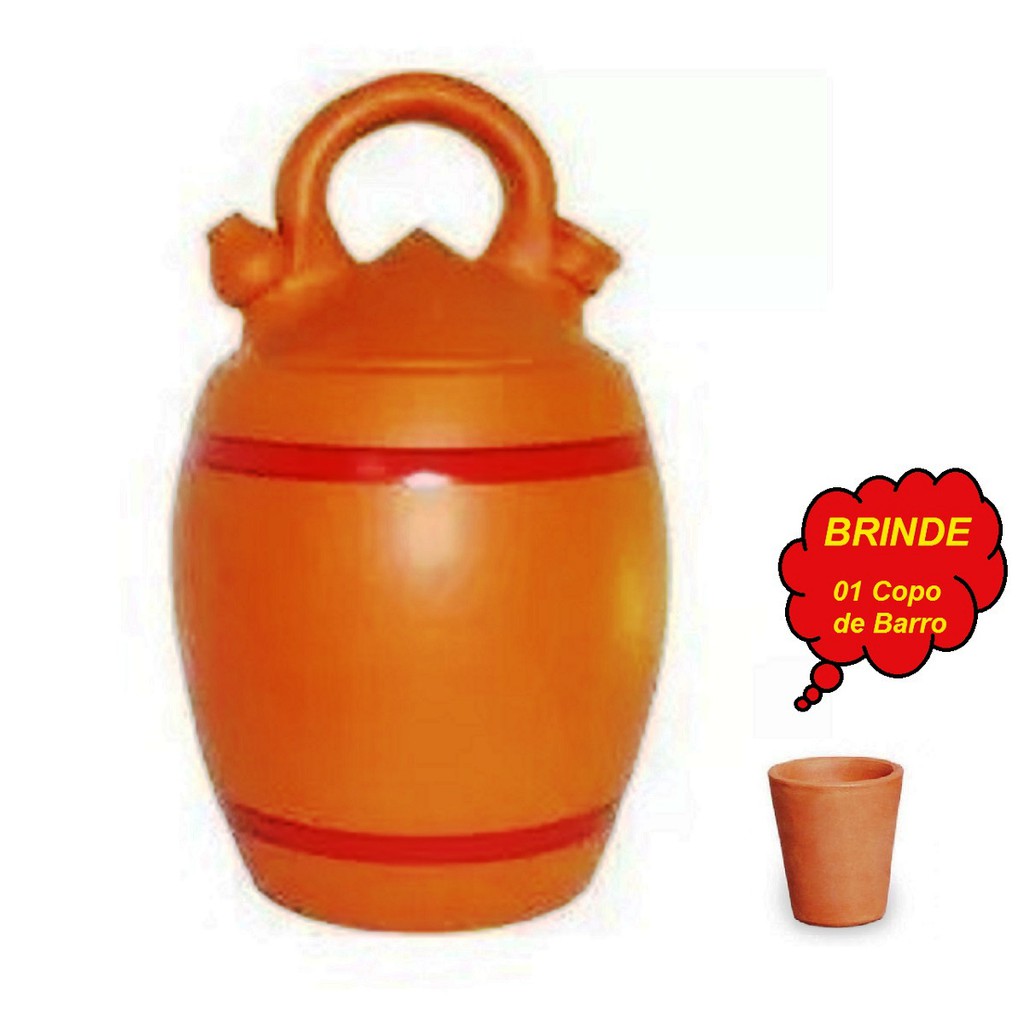 Moringa Barro Caipira Água Fresca Grande