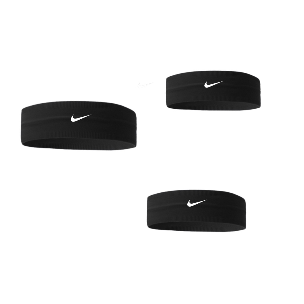 Kit 3 Faixa Cabelo Elástica Esportiva Unissex Academia testeira Headband