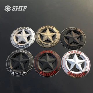 1 x Metal Texas A Star Edition Adesivo De Emblema Traseiro Ford