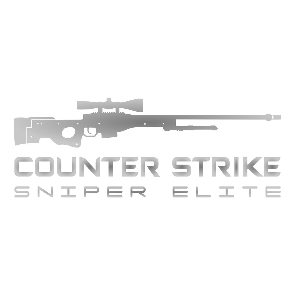 Adesivo Counter Strike - CSGO Sniper Elite | Shopee Brasil