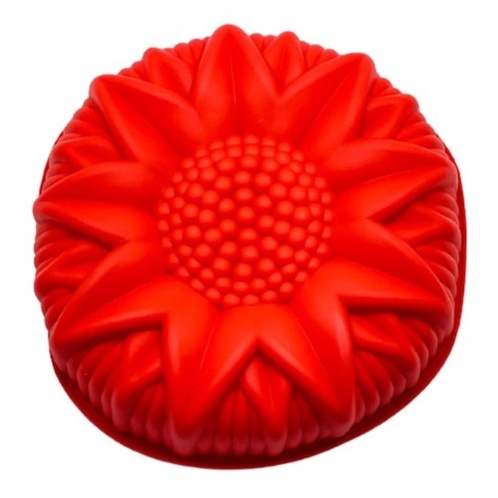 Forma De Silicone Para Bolo Torta Pão Girassol