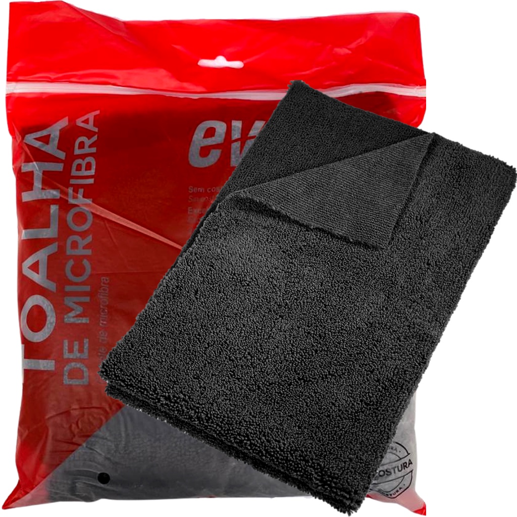 Pano Microfibra Toalha Automotiva Para O Carro 40x60cm Evox | Shopee Brasil